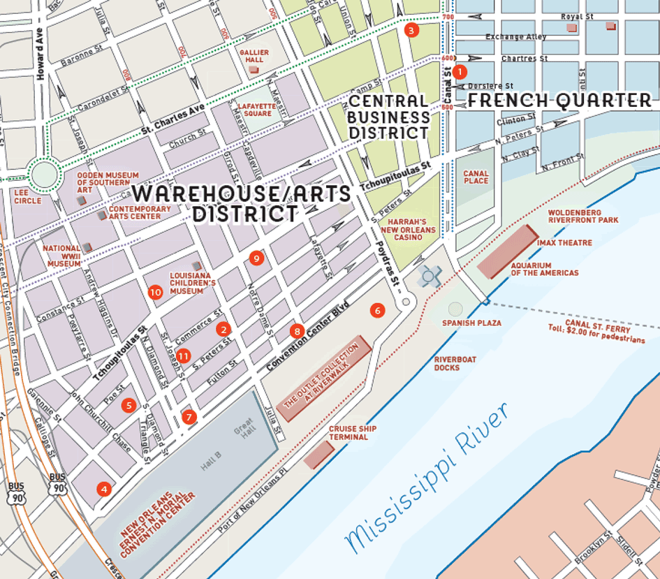 AARC Congress 2019 Hotel Map