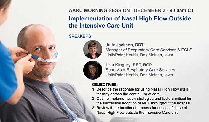 Implementation of Nasal High Flow Outside the Intensive Care Unit