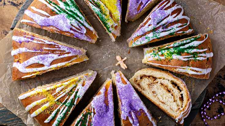 New Orleans King Cake
