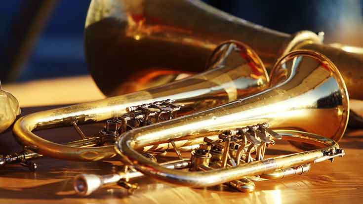 New Orleans jazz horns