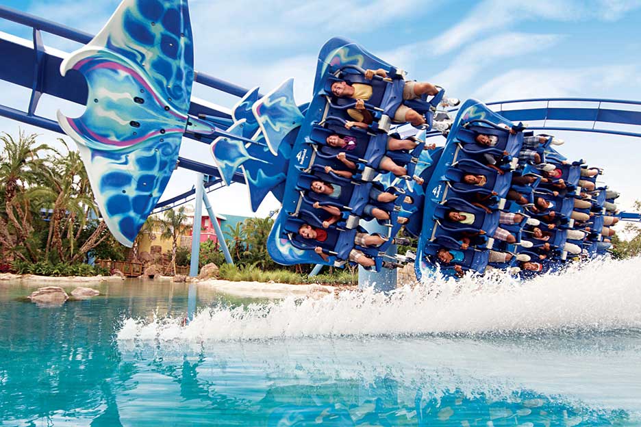 Manta Ray rollercoaster