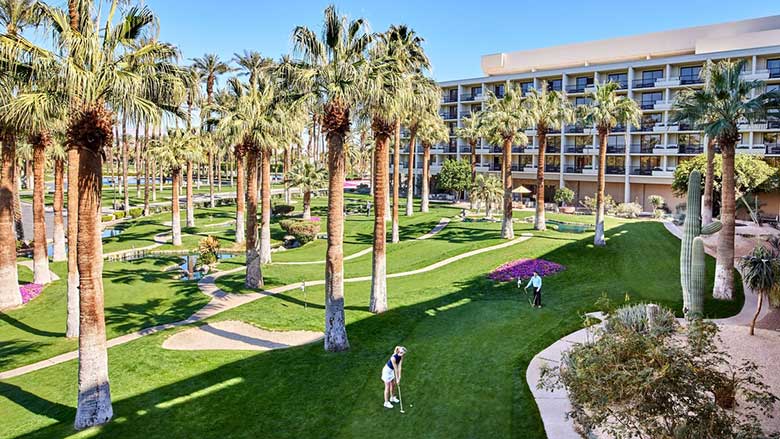 JW Marriott Desert Springs Resort at Sunset