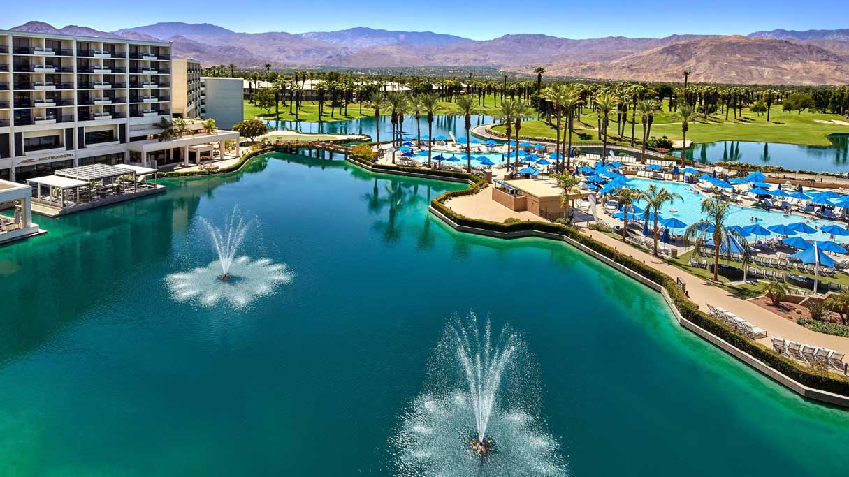 JW Marriott Desert Springs Resort Aerial View