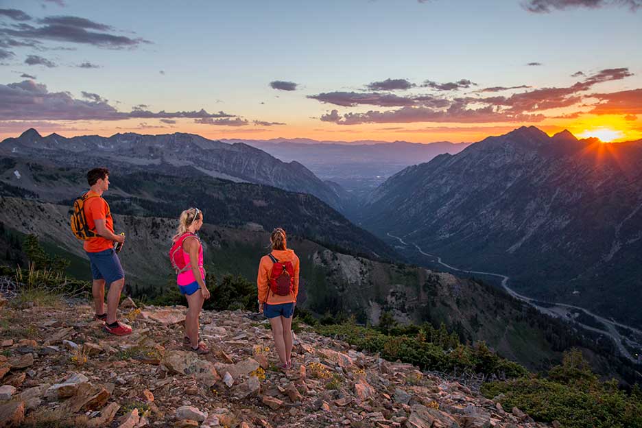 Snowbird hiking