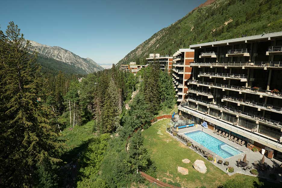 Snowbird resort outdoor pool