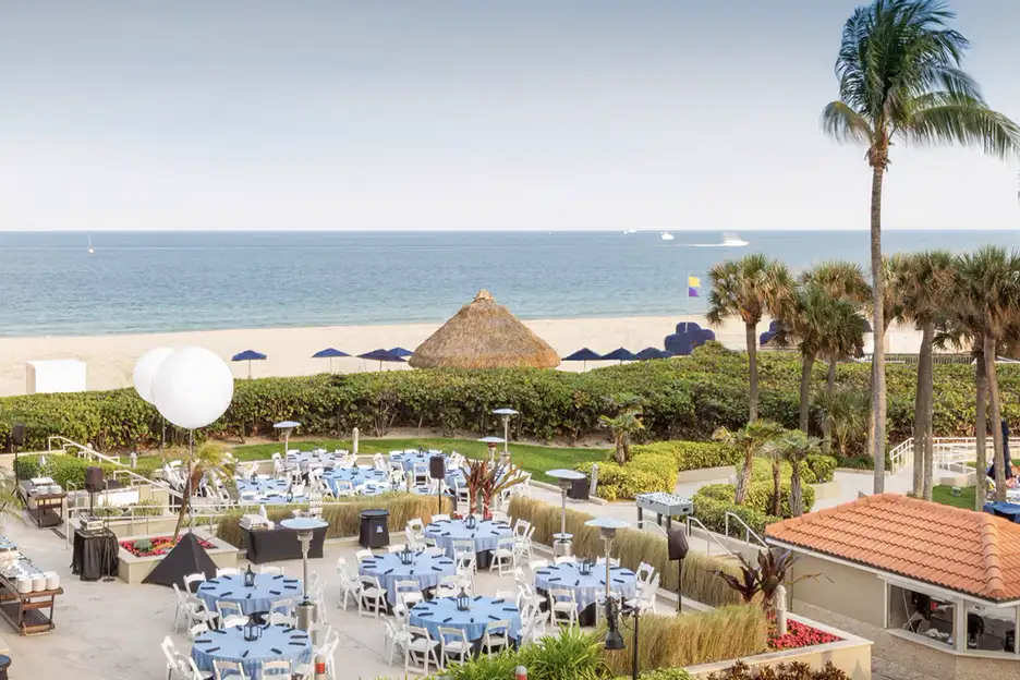 Fort Lauderdale Marriot Harbor Beach Resort & Spa beach view