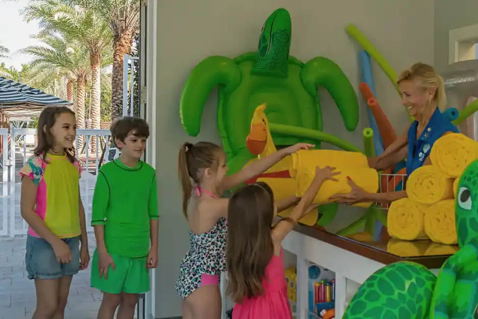 Hyatt Regency Coconut Point Resort and Spa towel hut