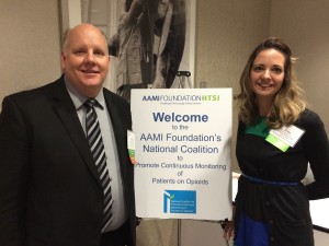AARC members Jim Harrell and Pam Pohlenz offered the respiratory therapist point of view at the coalition meeting.