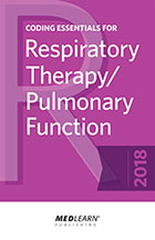 Medicare Payment Guide for RT/Cardiopulmonary Services