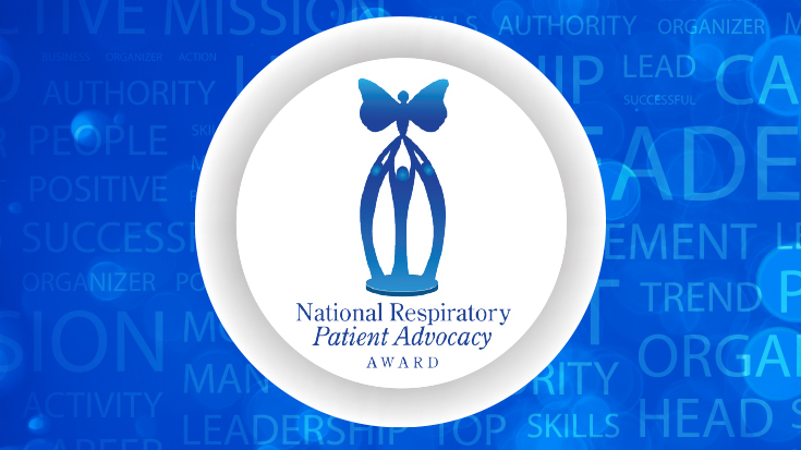 National Respiratory Patient Advocacy Award logo