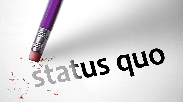 image of status quo graphic