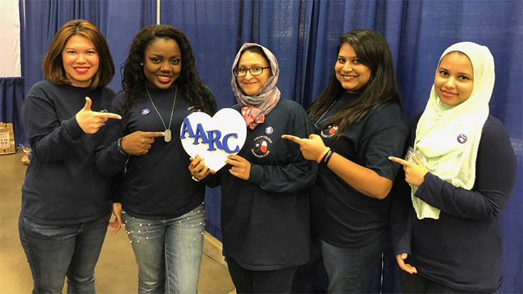 Students from Collin College at HOSA Conference