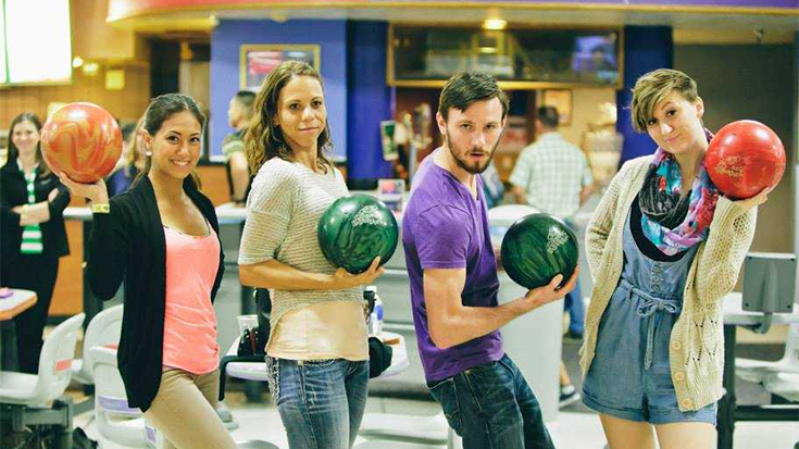 photo of broncial bowling event