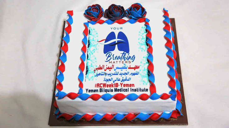 photo of Yemen's RC Week cake