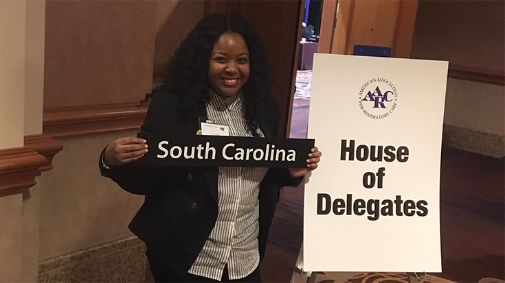 Photo of Kyro Davis at HOD meeting in Las Vegas