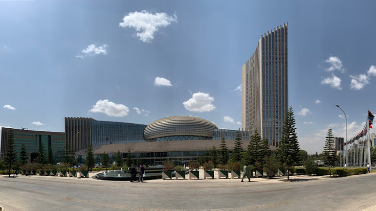 photo of the African Union Summit Building