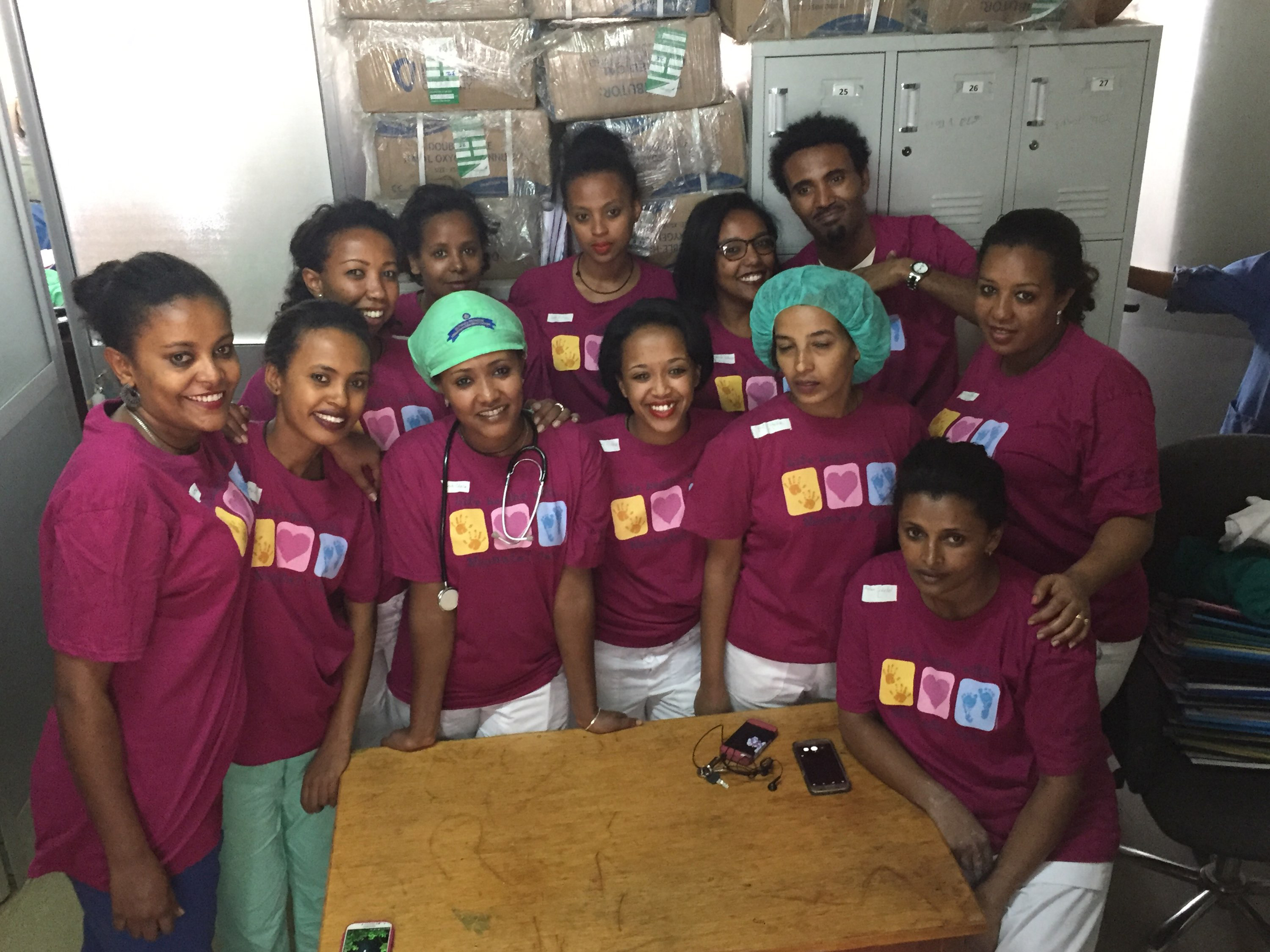 NICU nurses at SPHMMC