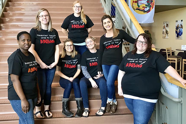 The team at Great Falls College celebrates RC Week.