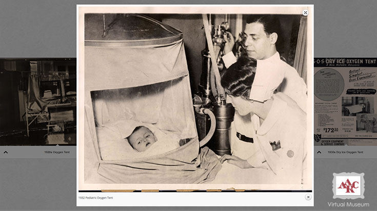 screenshot image of AARC Virtual Museum