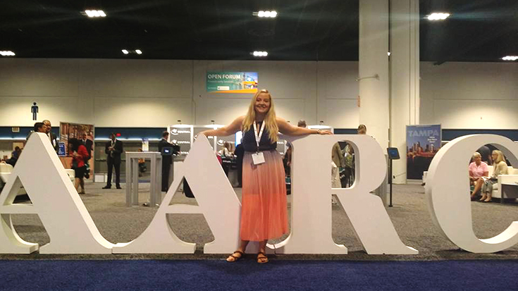 Diamond Tildon at the AARC Congress
