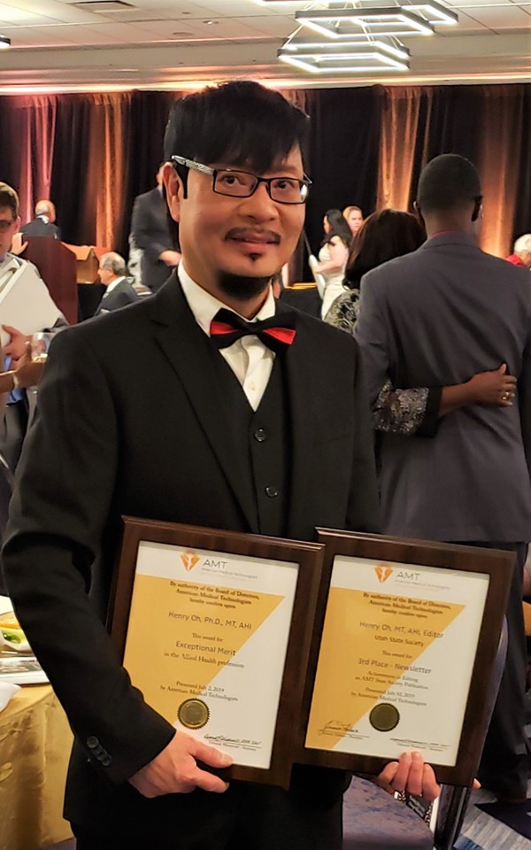Good Press: Henry Oh, PhD, RRT, RRT-NPS, MT(AMT), CBiol, FACSc, FRSB
