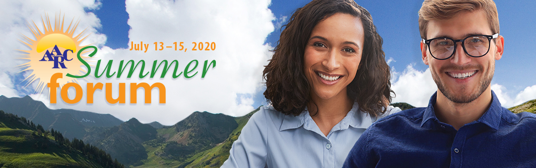 promotional graphic for aarc summer forum 2020