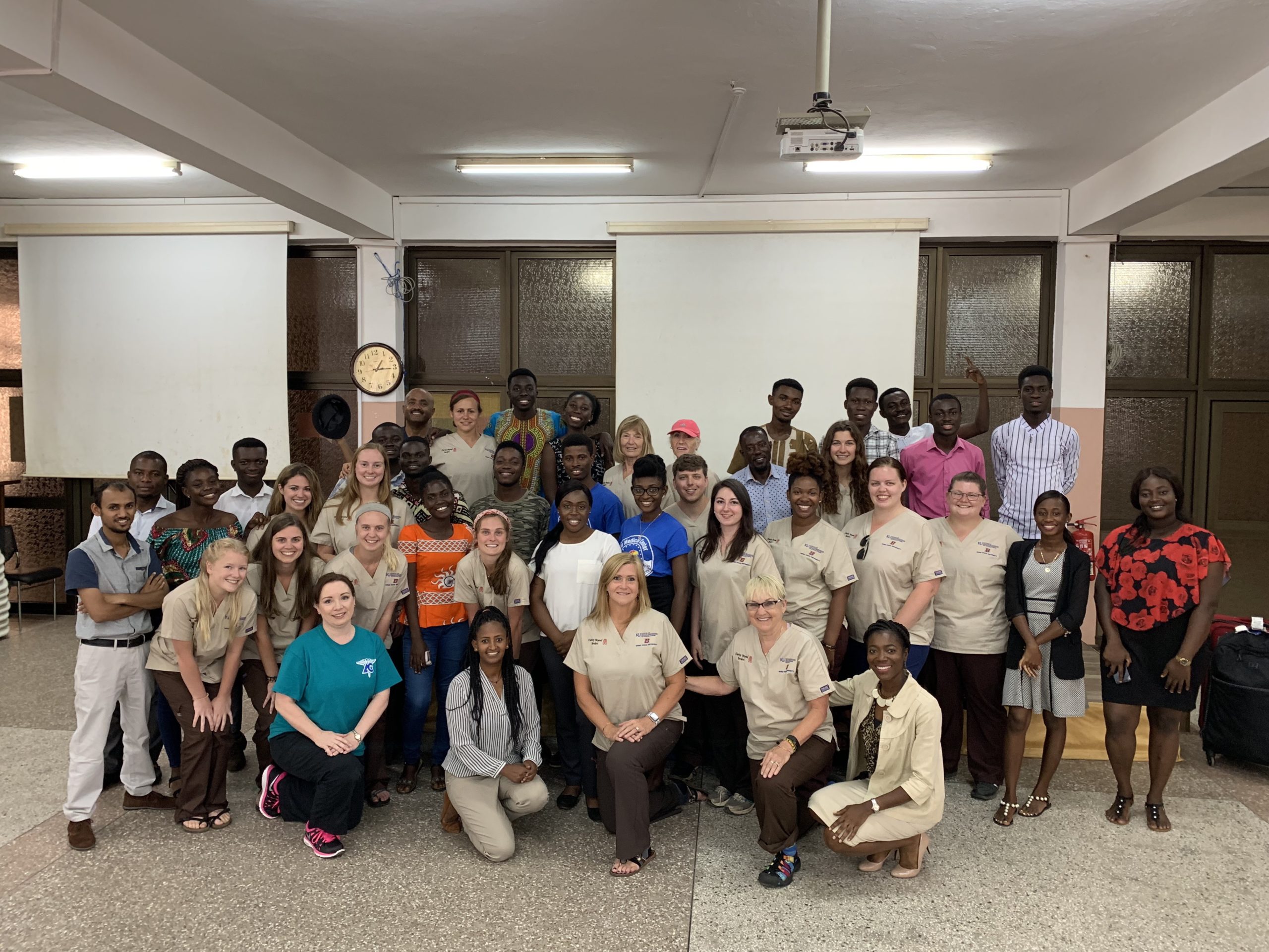 Image of Lisa Trujillo with RT students and supporters