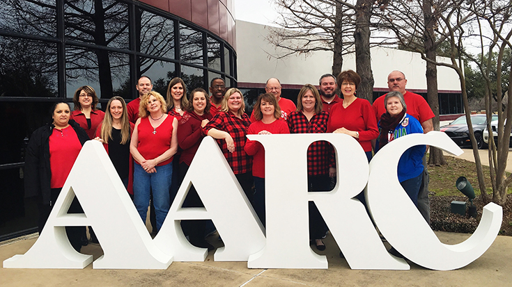 The Annual Go Red for Women Day at the AARC in 2017.
