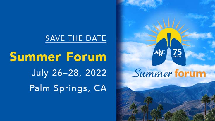 image of Summer Forum logo and save the date message