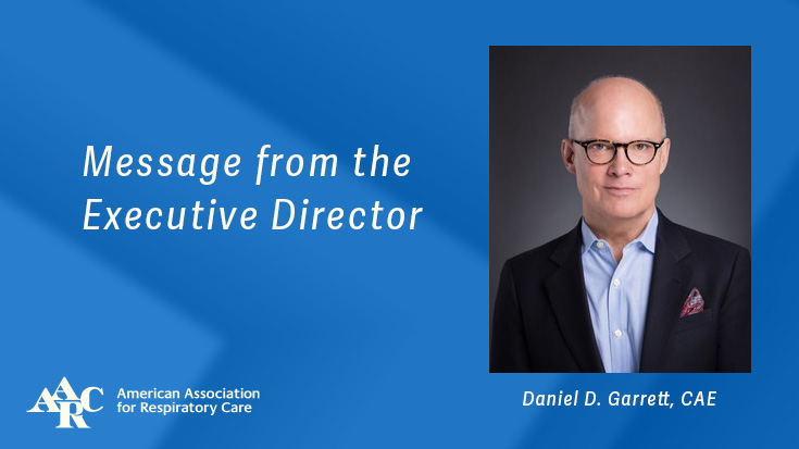 message from the executive director daniel d. garrett, cae