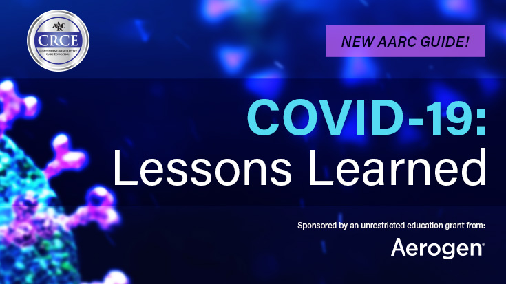 image promoting the new covid lessons learned guide