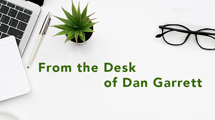 from the desk of Dan Garrett image