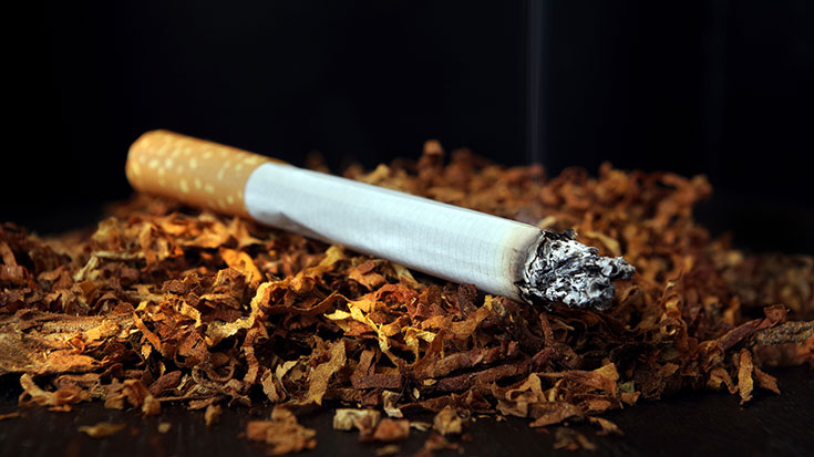image of cigarette smoking