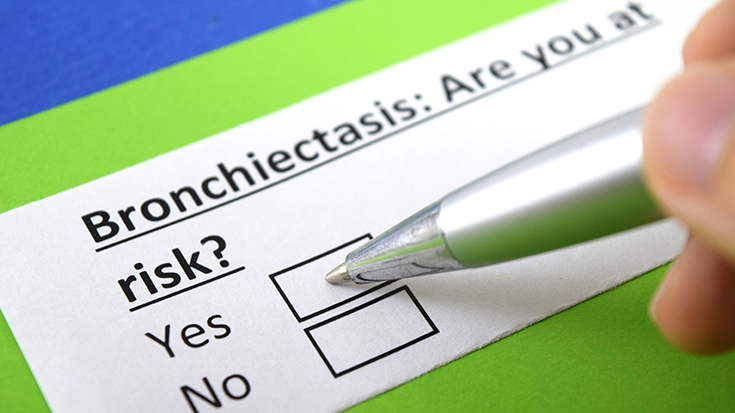 image of bronchieactasis checking sheet
