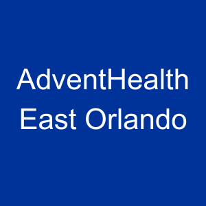 Logo for AdventHealth East Orlando