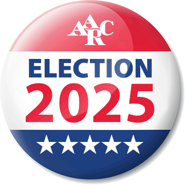 AARC Election 2025 button
