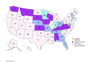 RCIC map with kansas